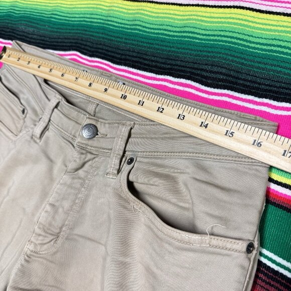 DU/ER No Sweat Pants Mens 32x31 Beige Light Tan Khaki Taper Chino Jeans N2X11 - Picture 3 of 9